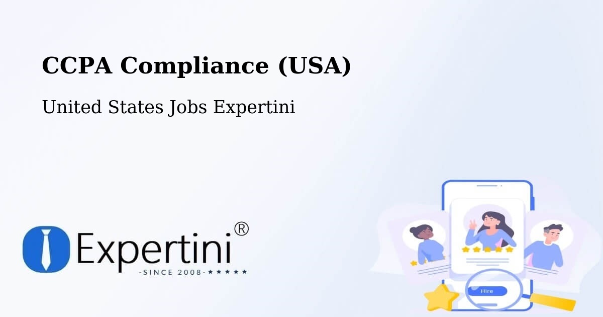 CCPA Privacy Rights & Compliance Notice – Spanaway - United States Jobs Expertini