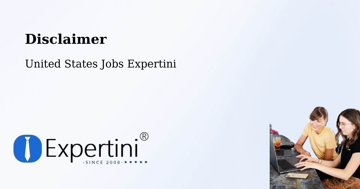 Disclaimer – Spanaway - United States Jobs Expertini