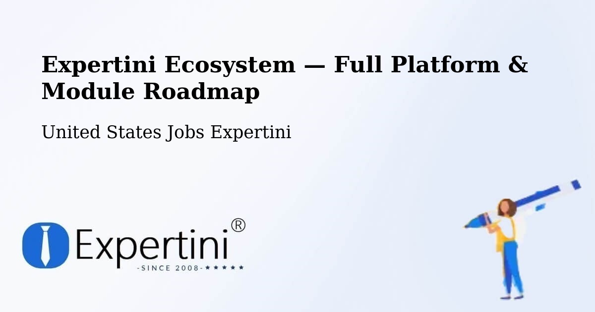 Expertini Ecosystem — Full Platform & Module Roadmap – Spanaway