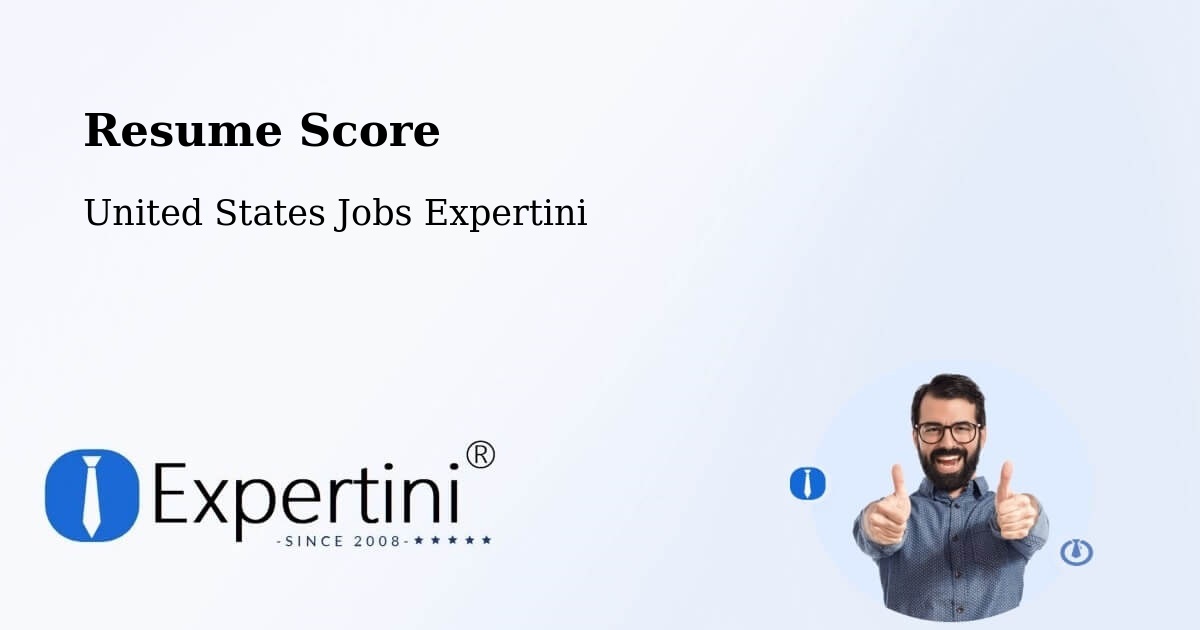 Resume Score & Job Description Match Tool – Spanaway - United States Jobs Expertini